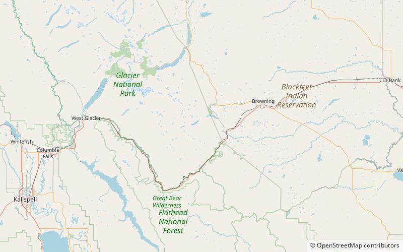 Appistoki Peak location map