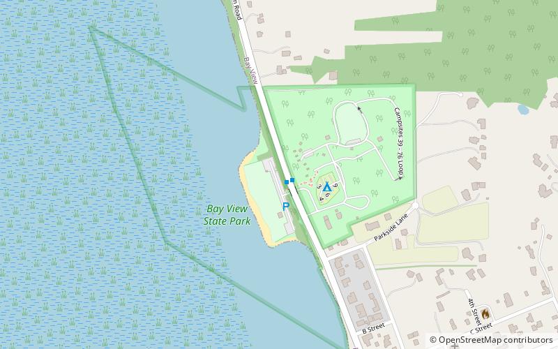 Bay View State Park location map