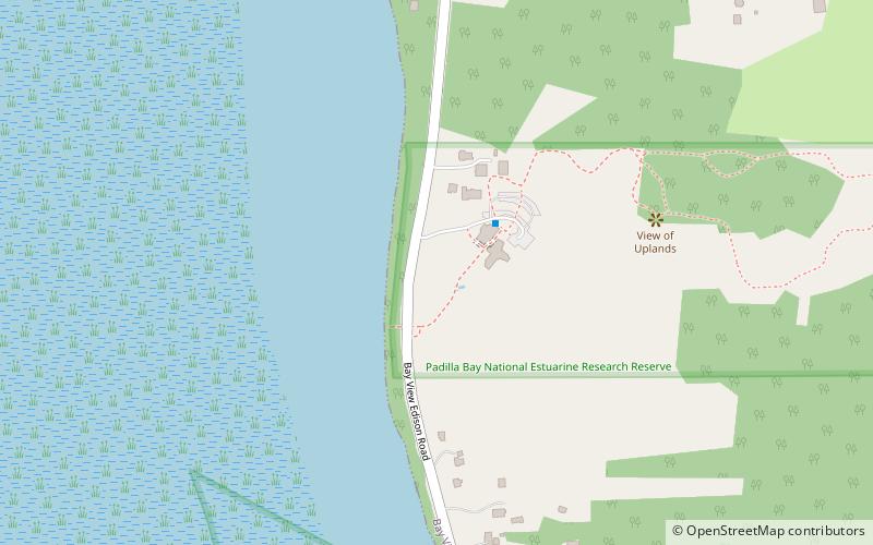 Padilla Bay National Estuarine Research Reserve location map