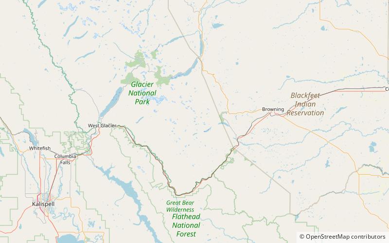 Oldman Lake location map