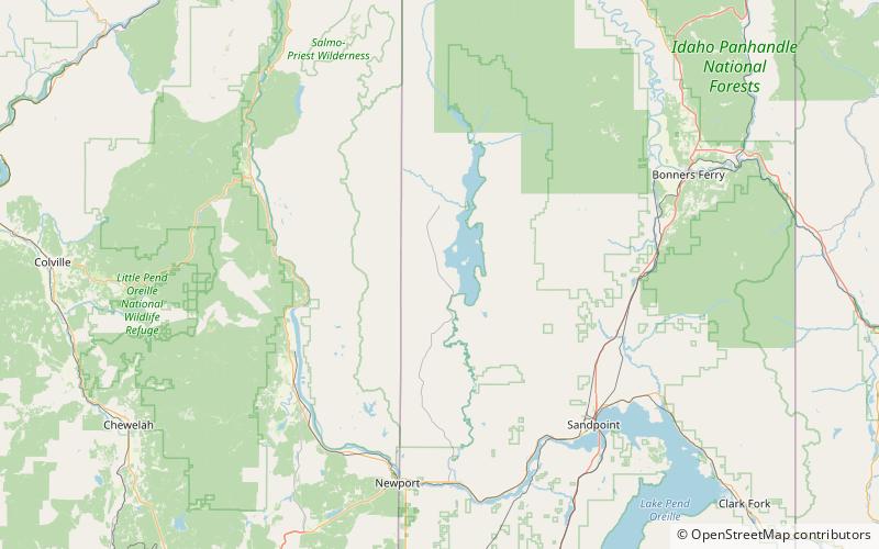 Priest Lake Powersports location map
