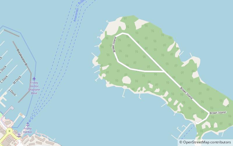san juan islands national monument friday harbor location map