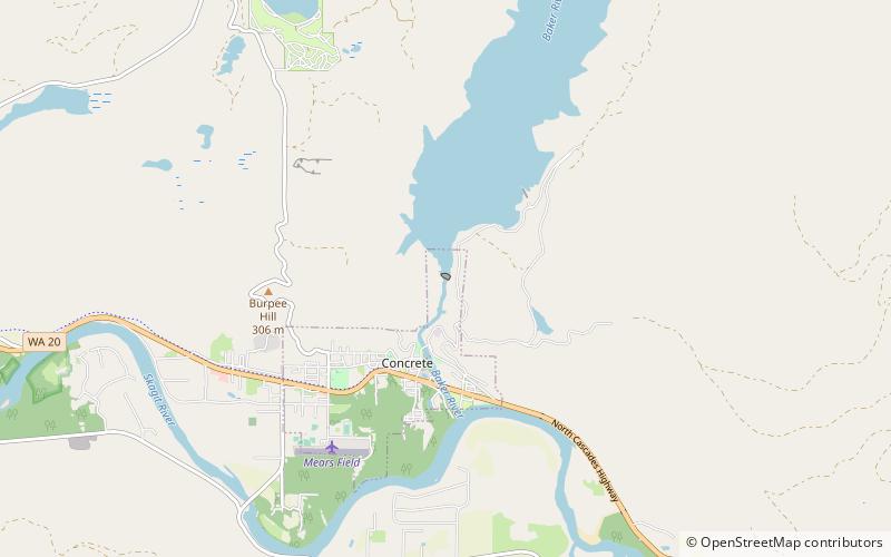 Lac Shannon location map