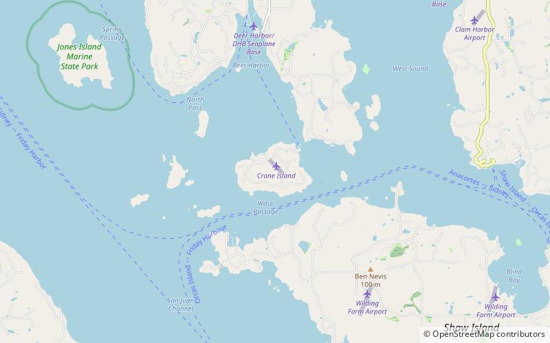 isla crane location map
