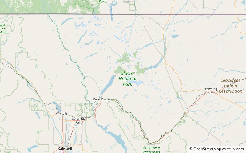 Upper Snyder Lake location map