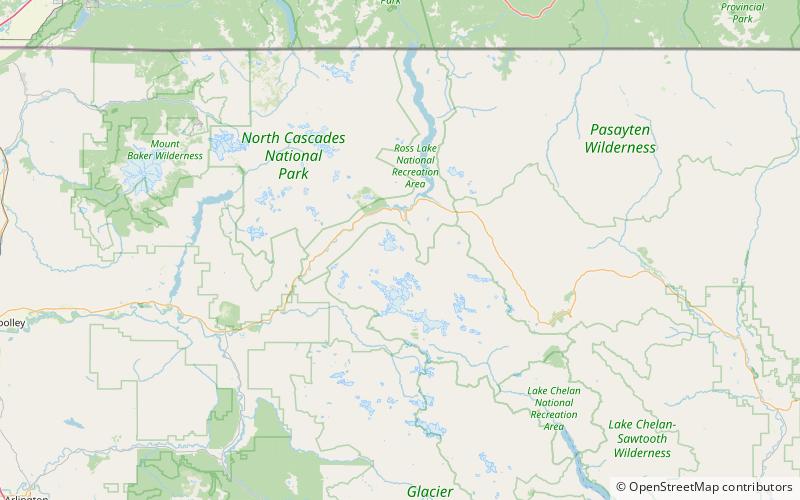 Mantis Peak location map