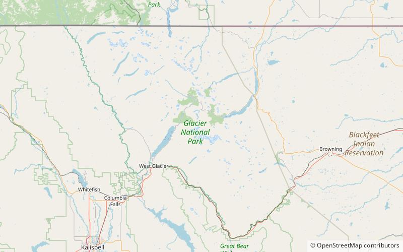 Fusillade Mountain location map