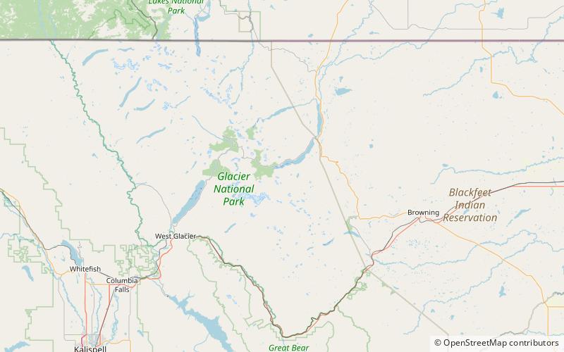 Mahtotopa Mountain location map