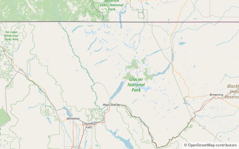 Trout Lake location map