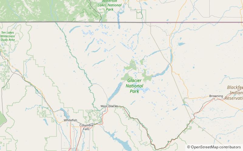 Mount Vaught location map