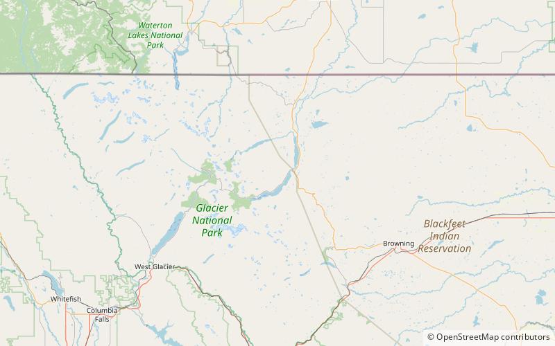 Singleshot Mountain location map