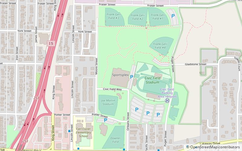 bellingham sportsplex location map