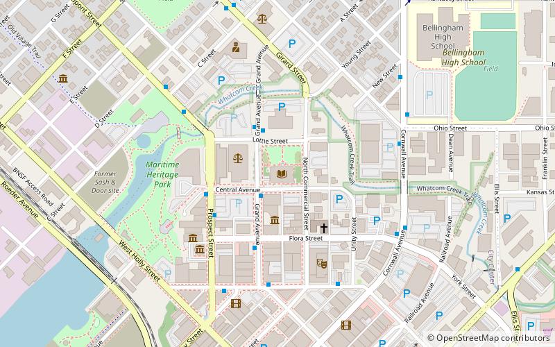 Bellingham Public Library location map