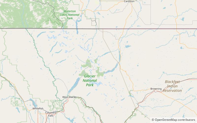 Allen Mountain location map