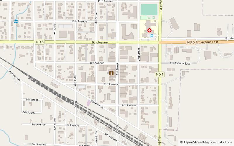 Roxy Theatre location map