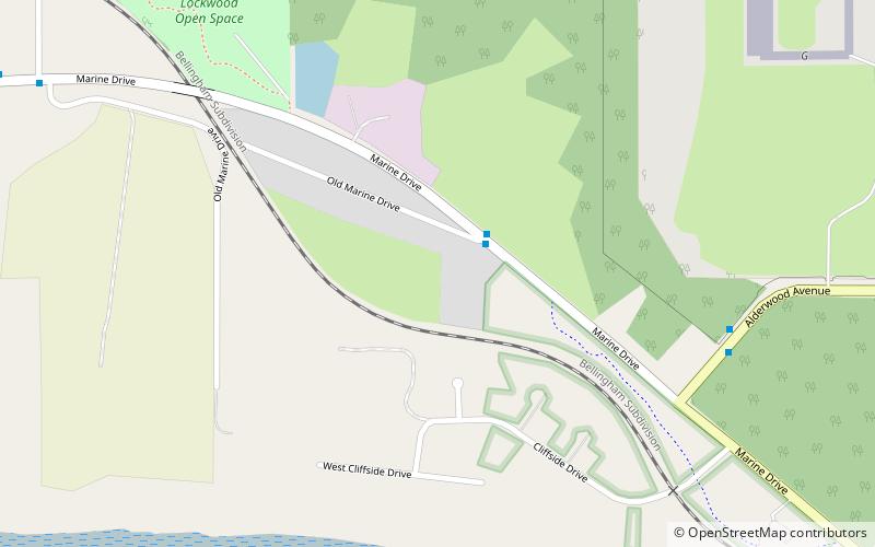 Marietta-Alderwood location map