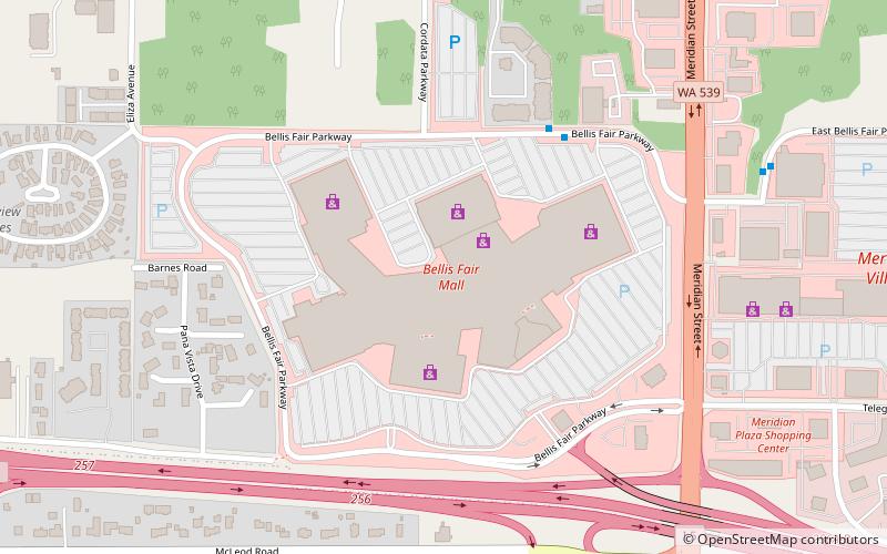 Bellis Fair Mall location map