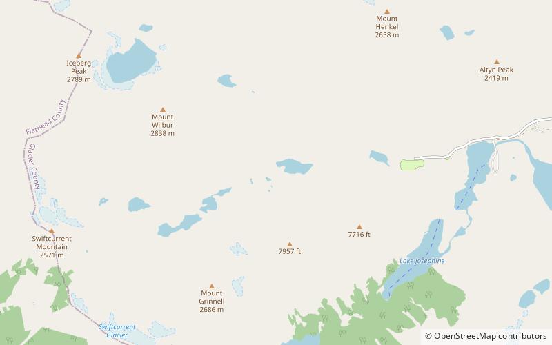 Redrock Lake location map
