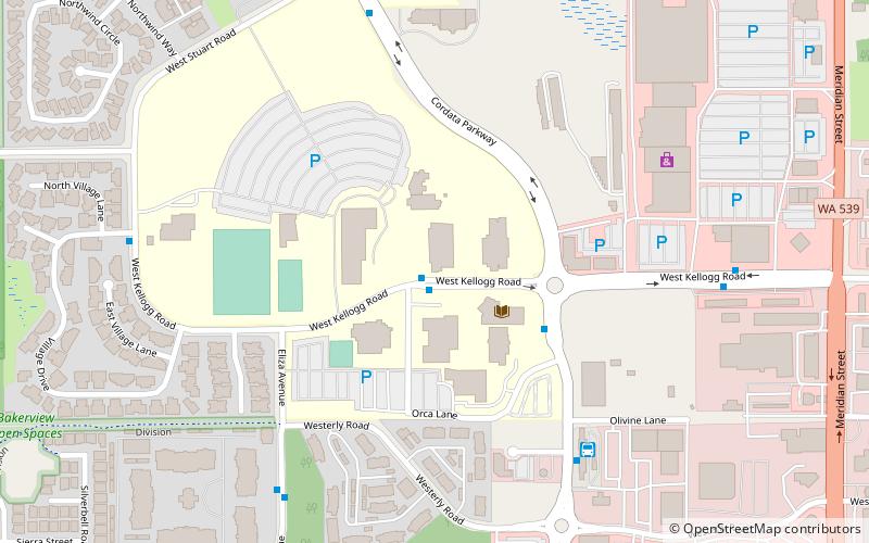 Whatcom Pavilion location map