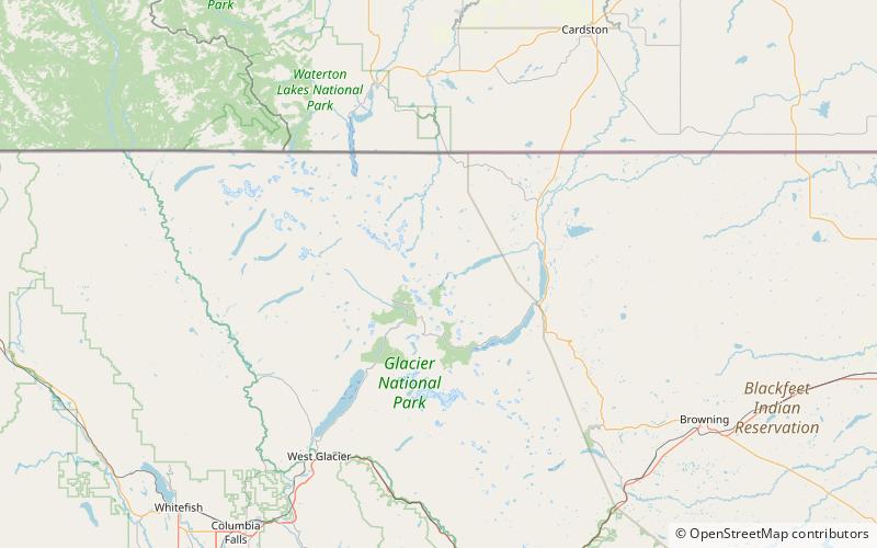Fishercap Lake location map