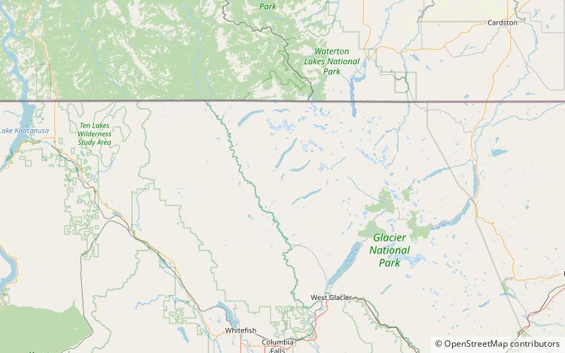 Lower Quartz Lake location map