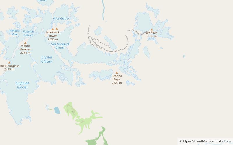 Seahpo Peak location map