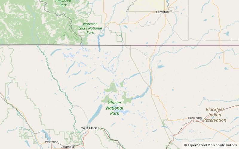Ptarmigan Falls location map