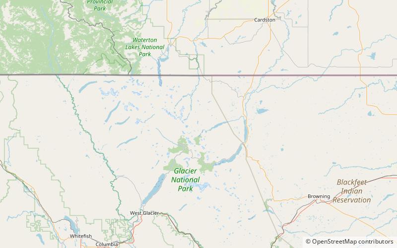 Mount Henkel location map
