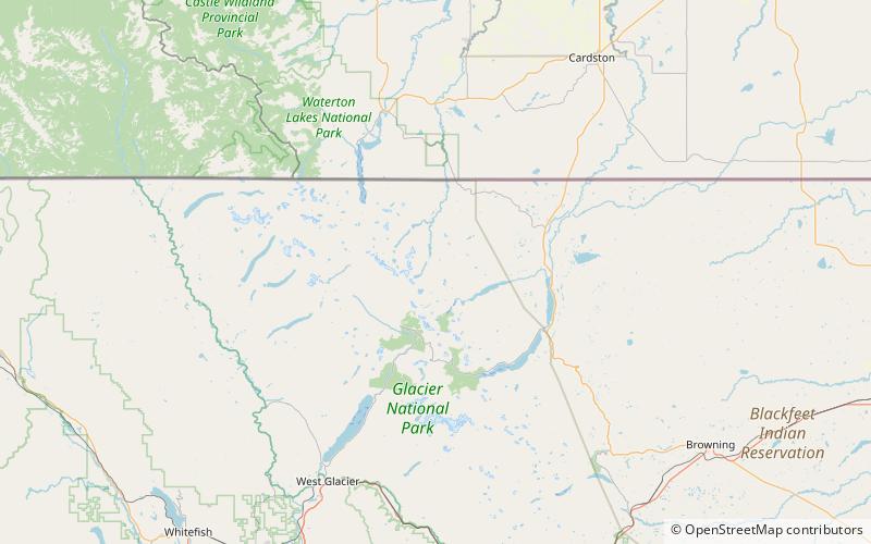 Ptarmigan Lake location map