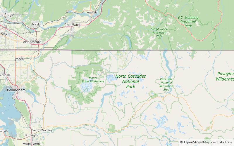 Ruth Mountain location map