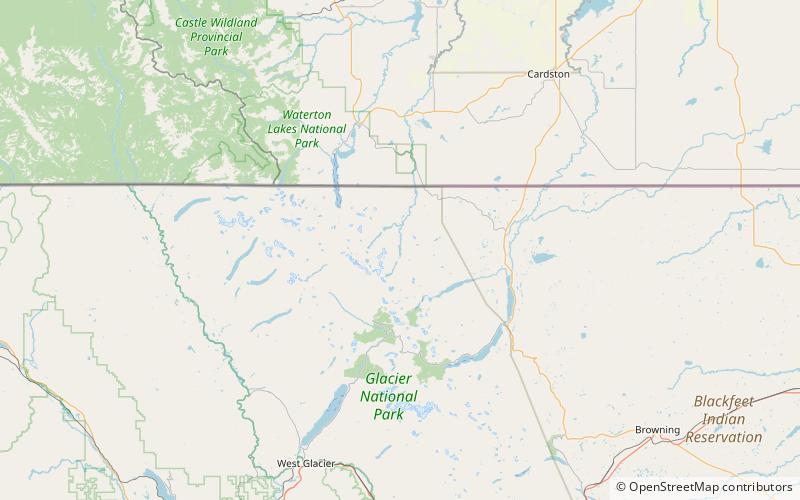 Elizabeth Lake location map