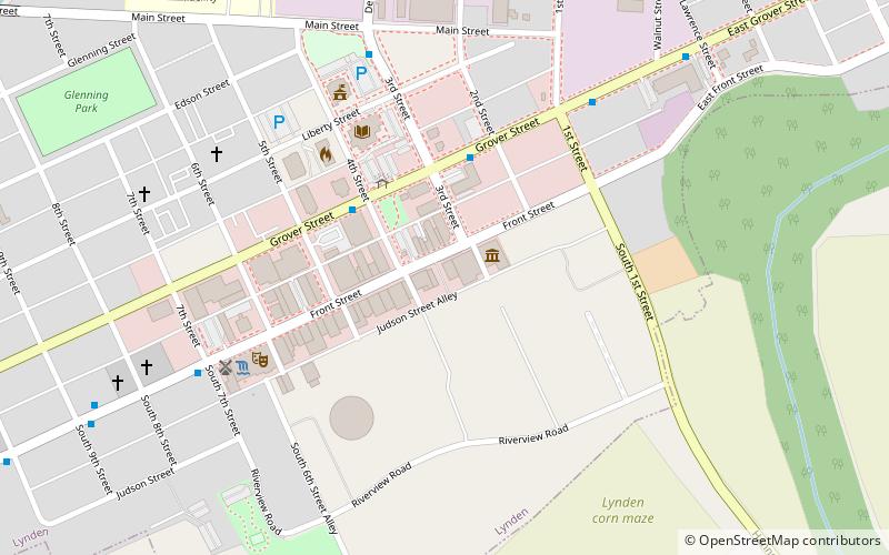 Jansen Art Center location map