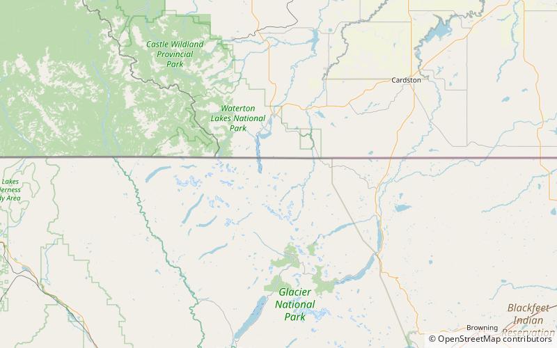 Miche Wabun Lake location map