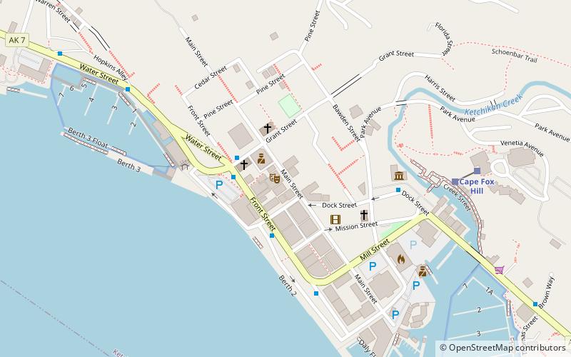 first city players ketchikan location map