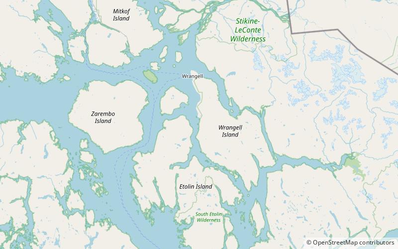 judith ann wrangell island location map