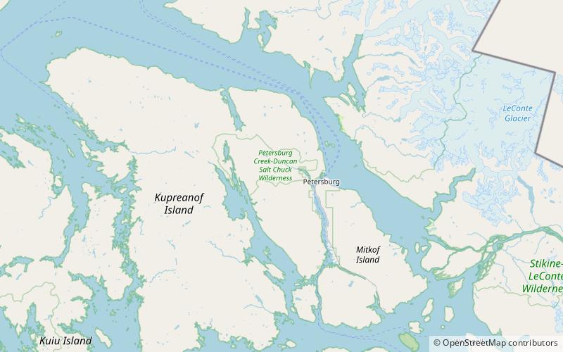 Lindenberg Peninsula location map