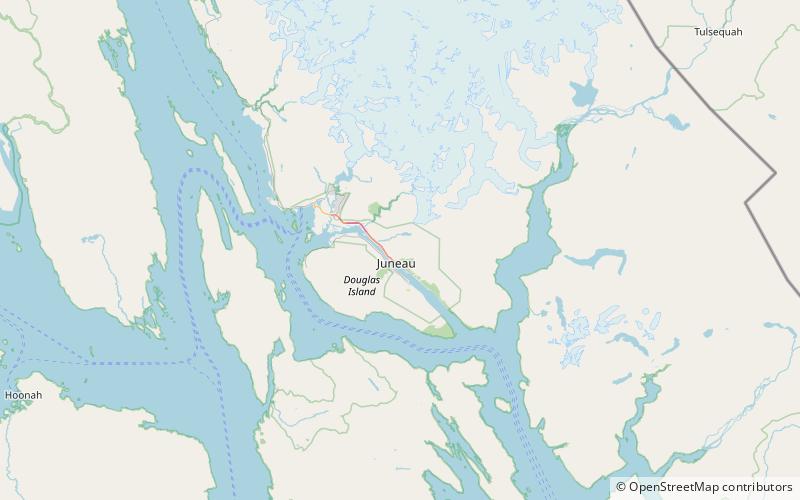 Mount Juneau location map