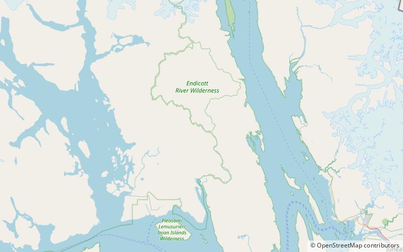 Chilkat Range location map