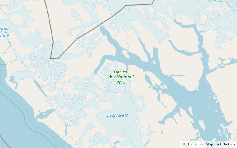 Glacier Lamplugh location map