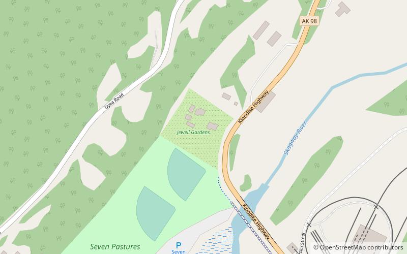 jewell gardens skagway location map