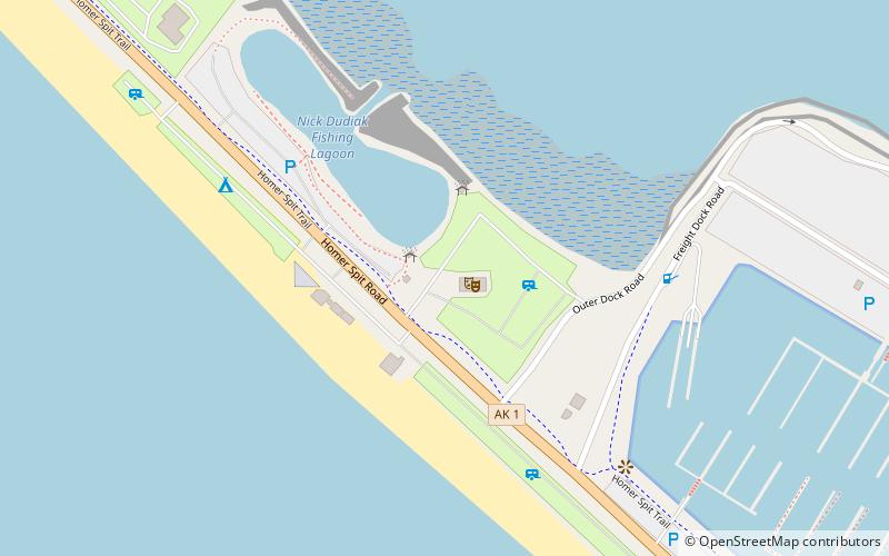 Pier One Theatre location map