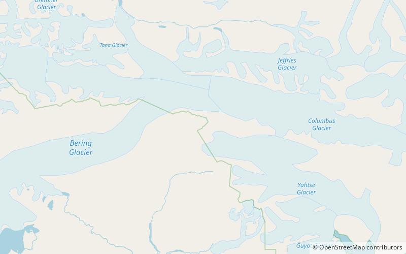 mount miller wrangell st elias national park and preserve location map