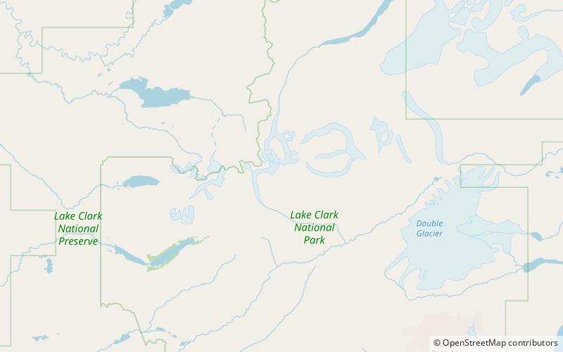 mount neacola lake clark national park and preserve location map
