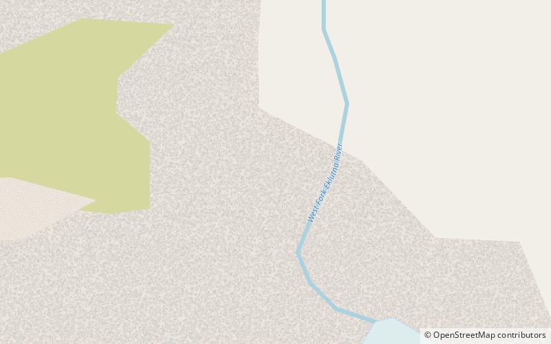 eklutna glacier park stanowy chugach location map