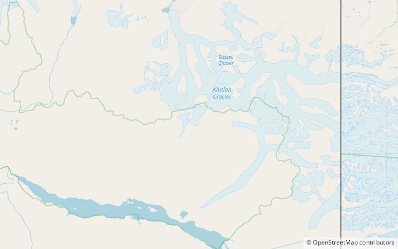 university peak wrangell st elias national park and preserve location map