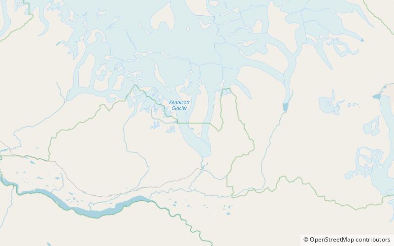 Donoho Peak location map