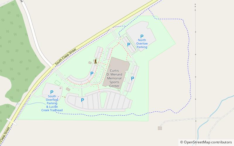 Curtis D. Menard Memorial Sports Center location map