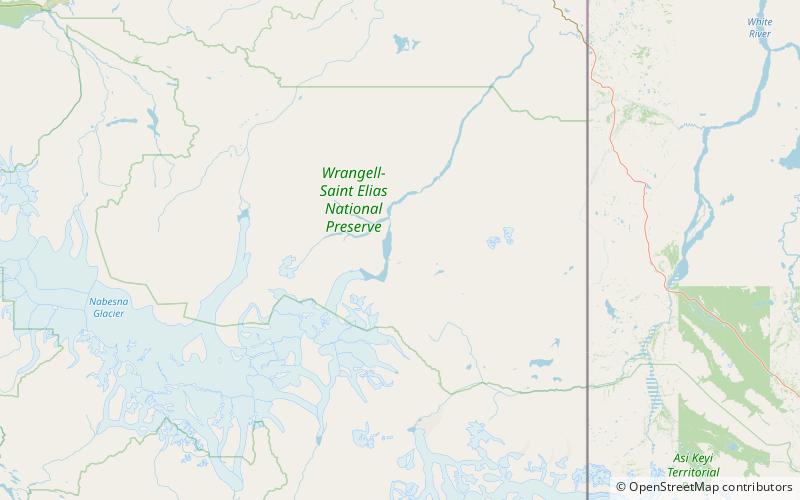 Chisana location map