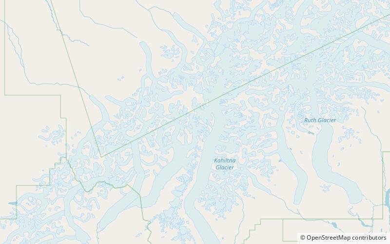Chedotlothna-Gletscher location map