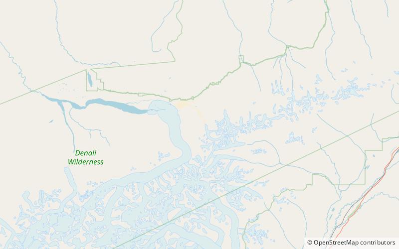 castle rock park narodowy denali location map